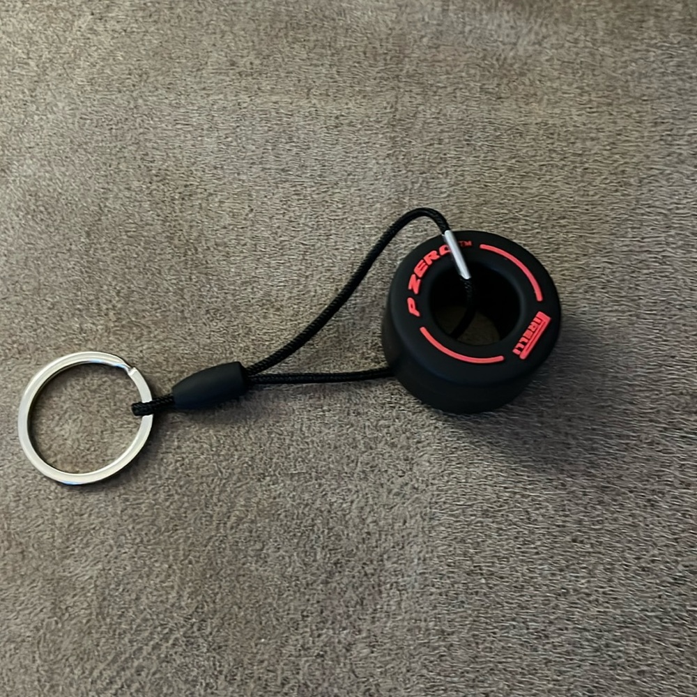 Pirelli Tire Keychain